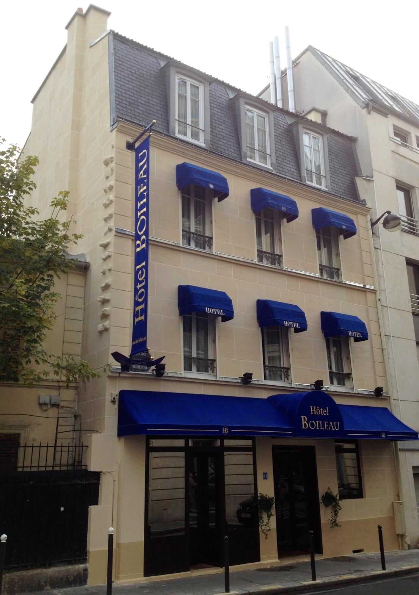 Hotel Boileau Paris Eksteriør bilde