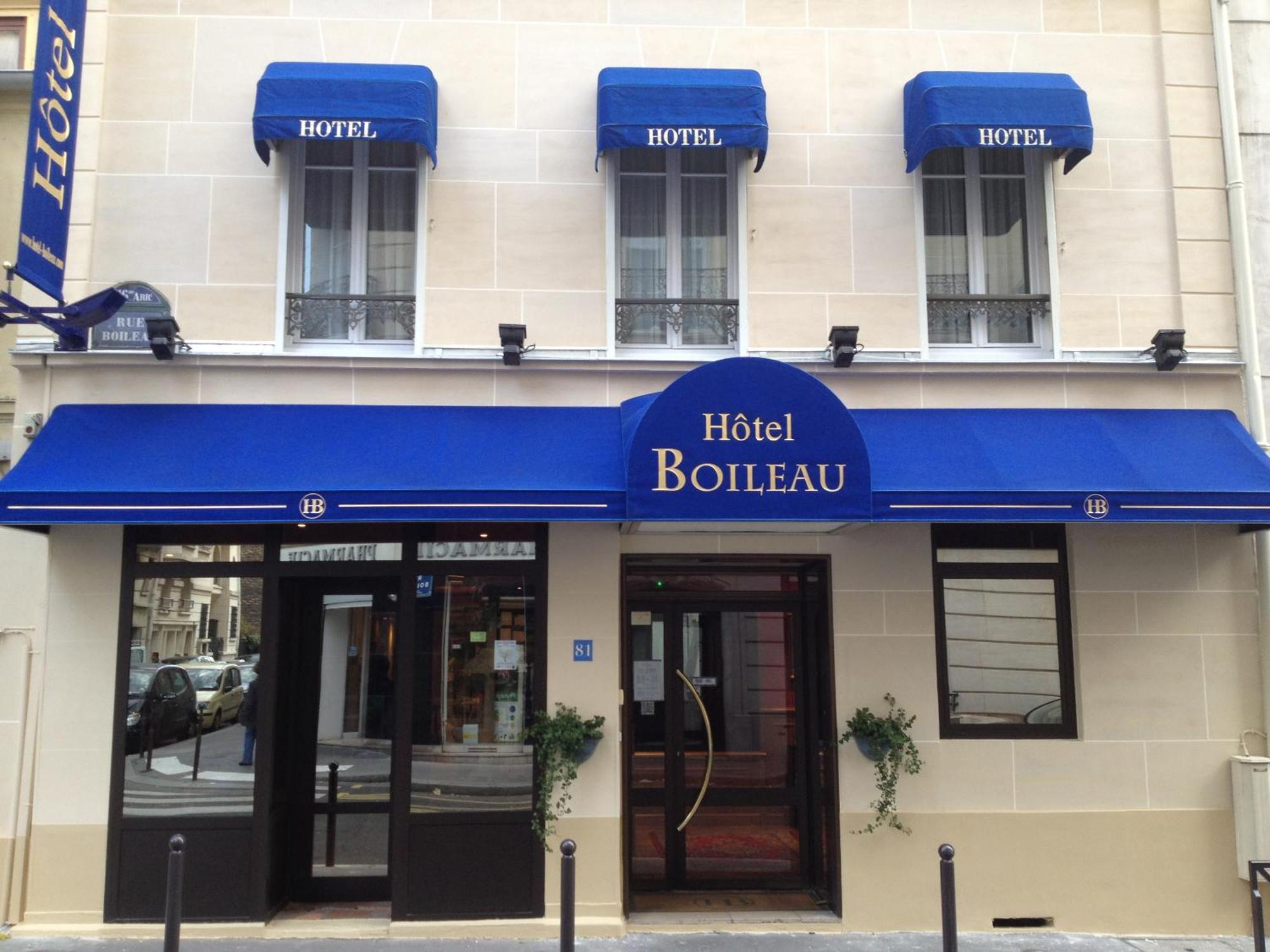 Hotel Boileau Paris Eksteriør bilde